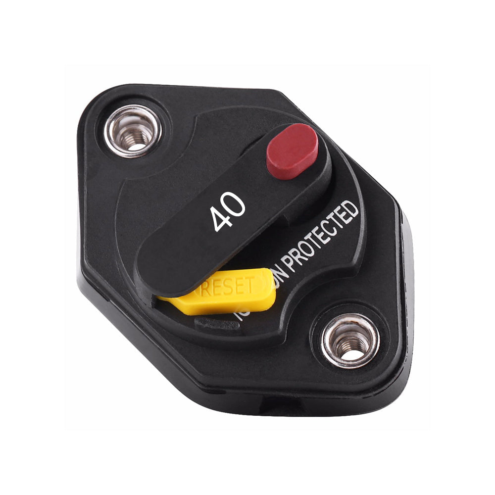 40A stroomonderbreker Stereo Blow Vervang Reset Zekeringschakelaar voor Car Audio Marine