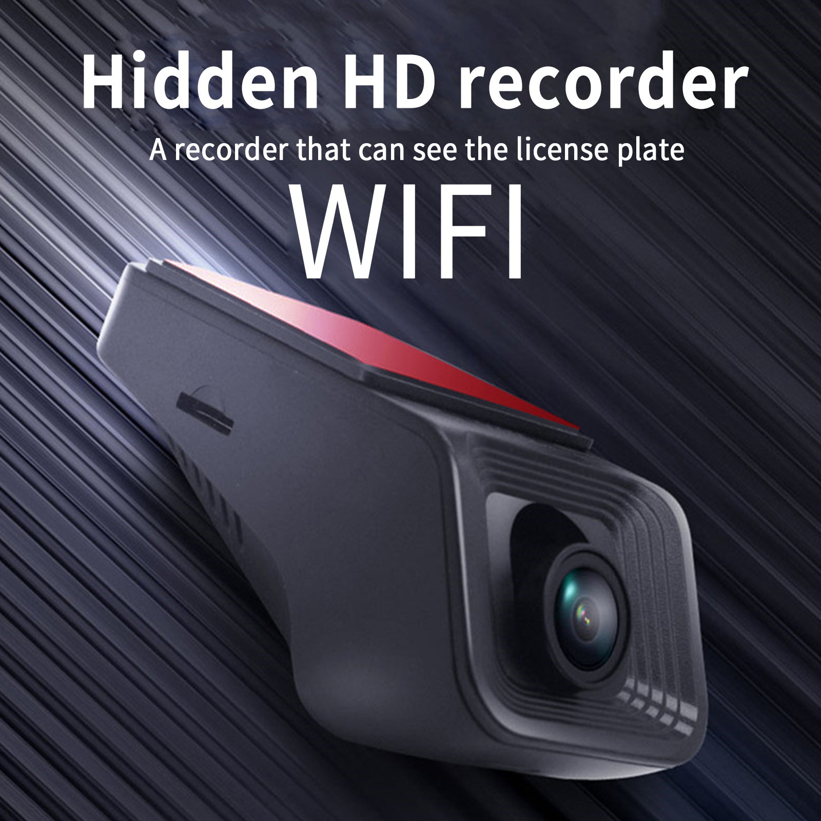 130 ° grand angle 1080P Wifi voiture DVR caméra de tableau de bord avant enregistreur vidéo capteur G