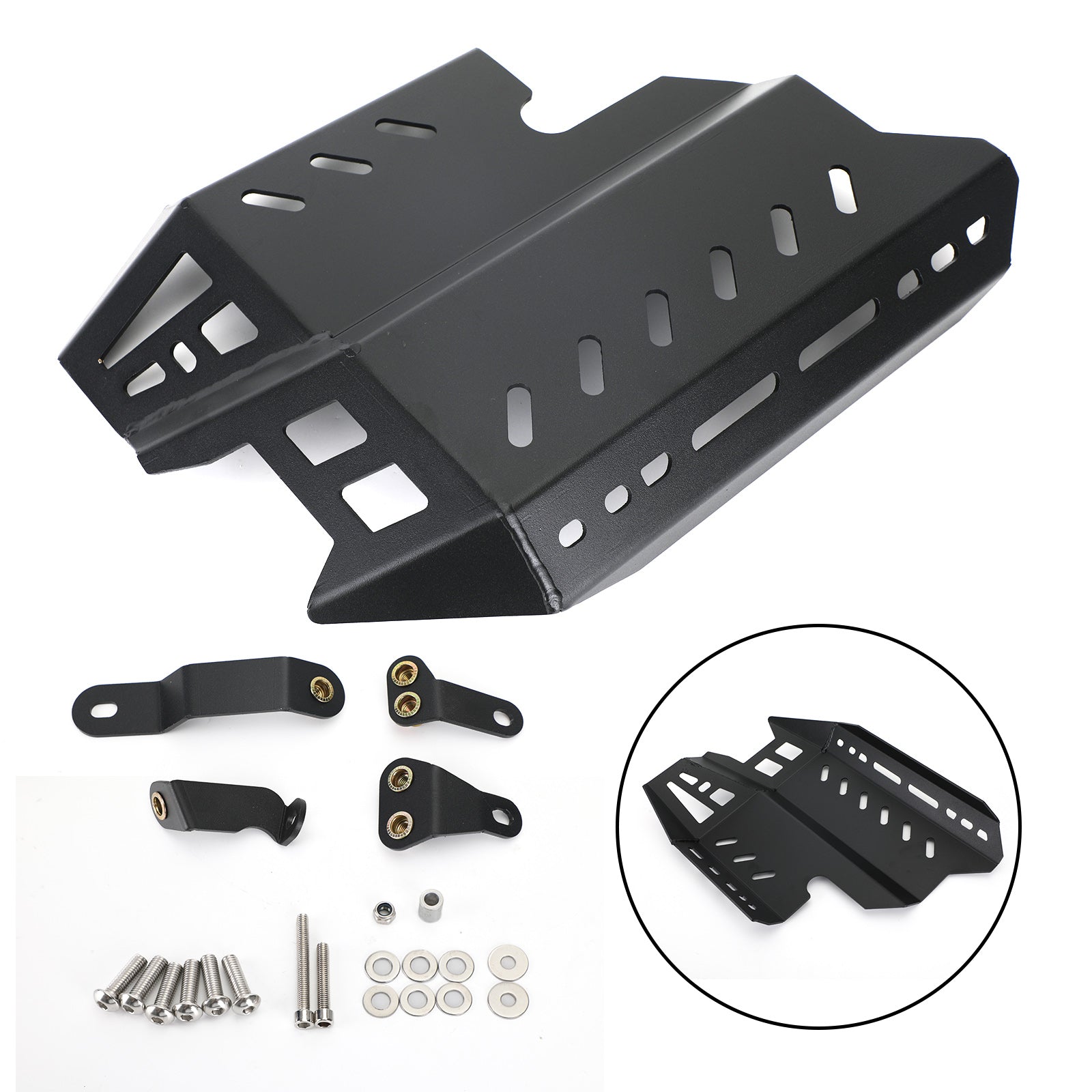 Motorbeschermer Skid Plate Aluminium 3mm voor Honda CB400X CB500X 2019-2021 Generiek