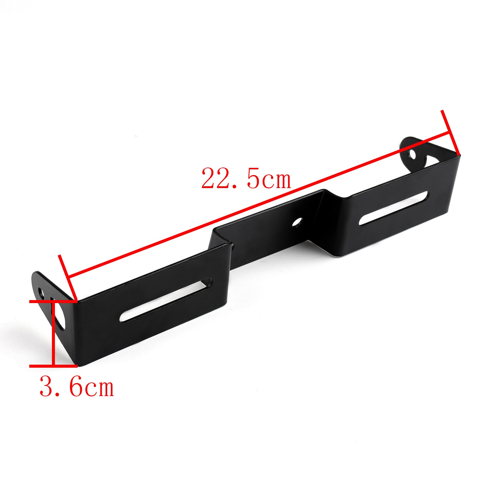 Universele kentekenplaathouder montageframe voor Suzuki GSXR 600 750 1000 zwart generiek