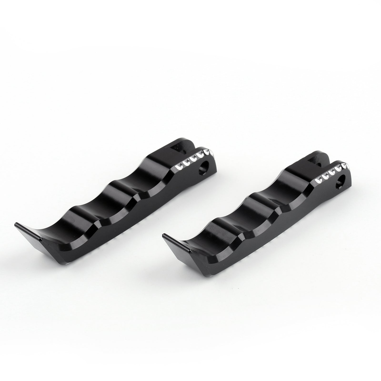 Footrest Foot pegs Brackets For Suzuki GSXR 1300 Hayabusa 2008-2015 Black Generic