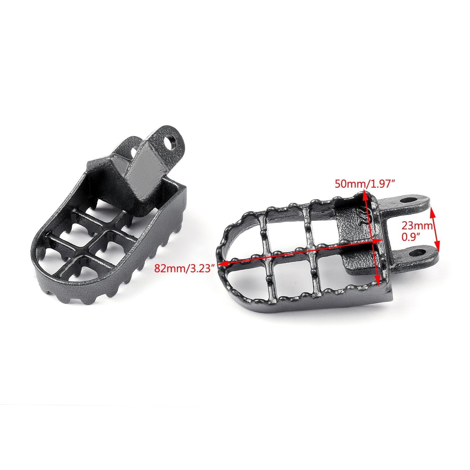 Repose-pieds pour Kawasaki KLX 250 300R 650 générique 1994-2007