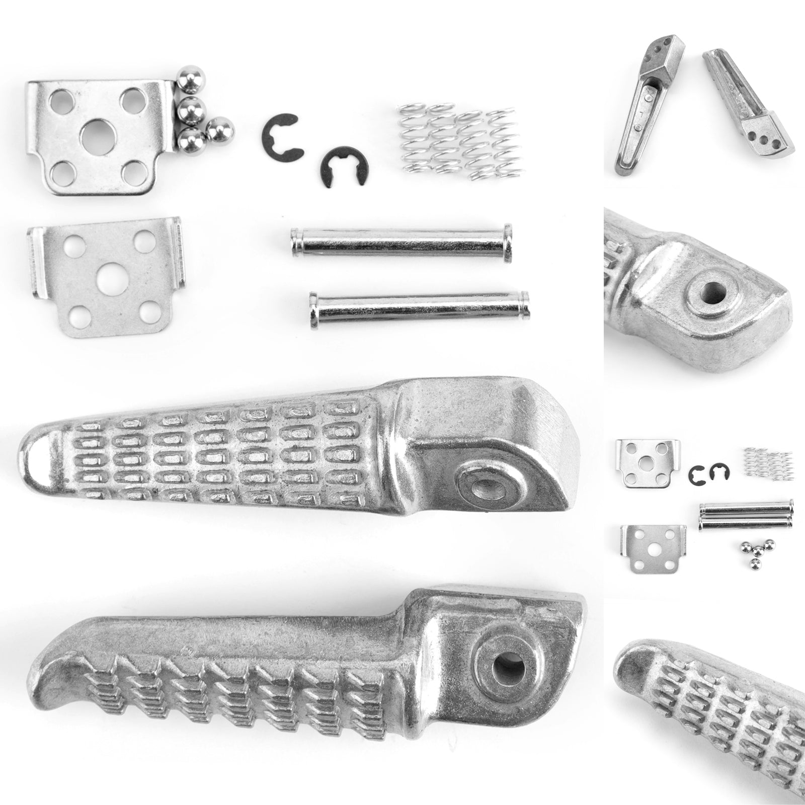 Repose-pieds arrière CNC pour Kawasaki EX250 EX300 NINJA 250 300 ZX14 ZZR1200 générique