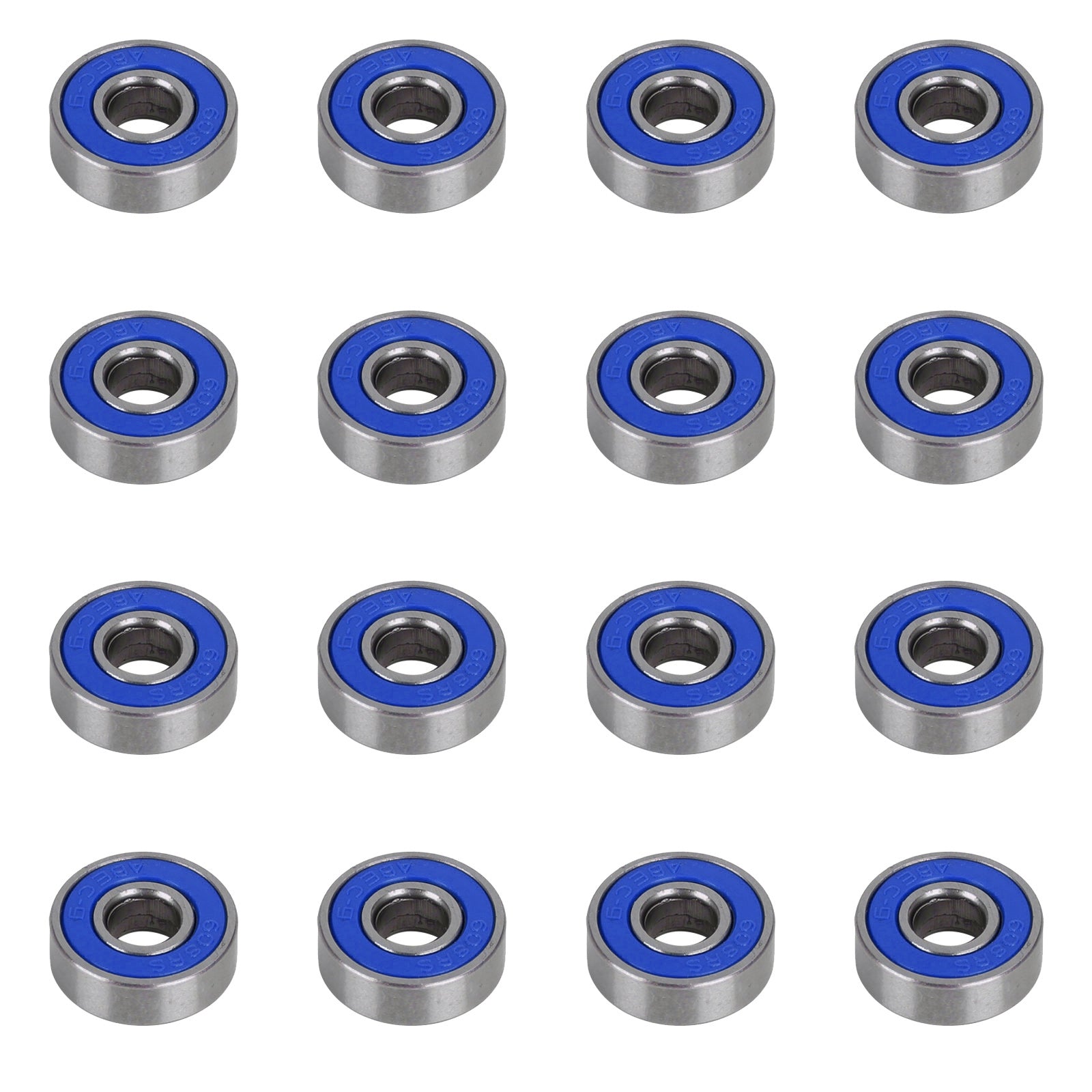 Skateboard Longboard Wheelchair Bearings Percision 608RS ABEC9 Bearing 8x22x7mm