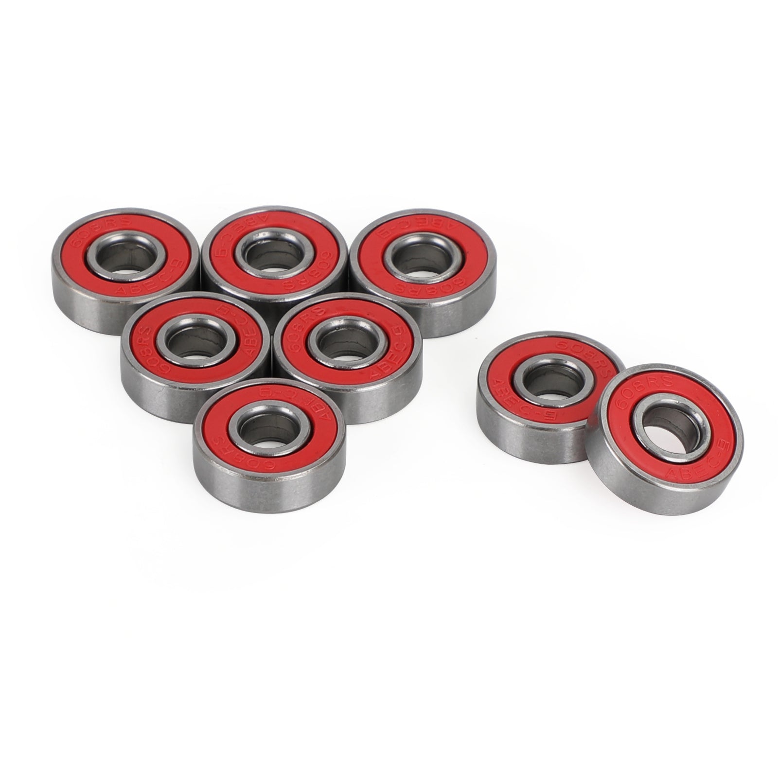 Skateboard Longboard Wheelchair Bearings Percision 608RS ABEC9 Bearing 8x22x7mm