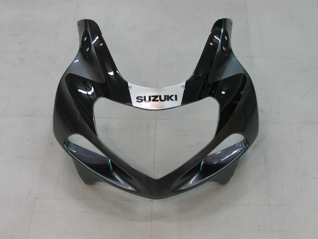 2000-2002 Suzuki GSXR 1000 Carénages Amotopart Argent & Noir Racing