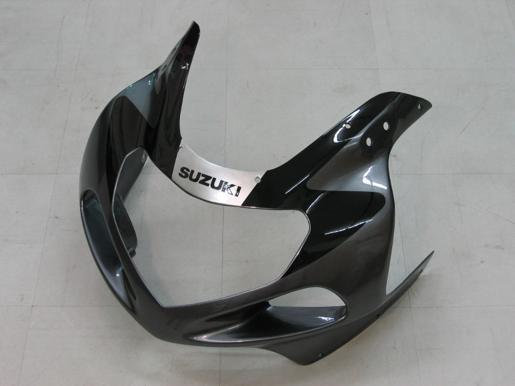 2000-2002 Suzuki GSXR 1000 Carénages Amotopart Argent & Noir Racing