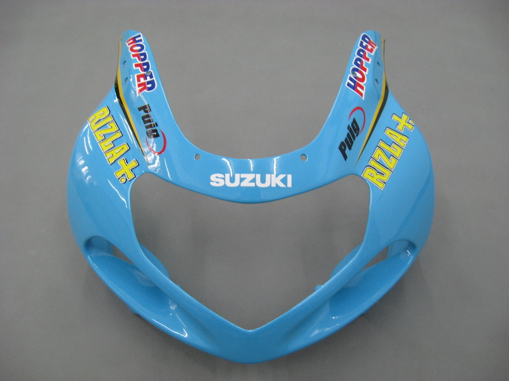 2000-2002 Suzuki GSXR 1000 Bleu Noir Rizla Racing Carénages Générique