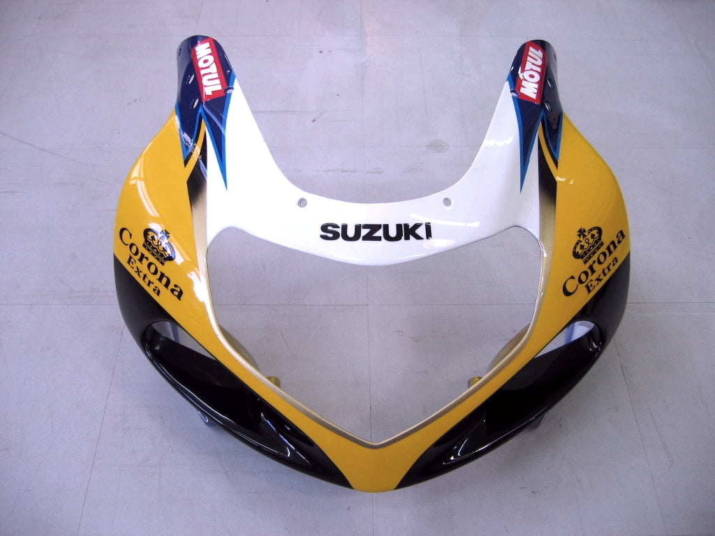 2000-2002 Suzuki GSXR 1000 amarillo y azul Corona GSXR Racing carenados genéricos