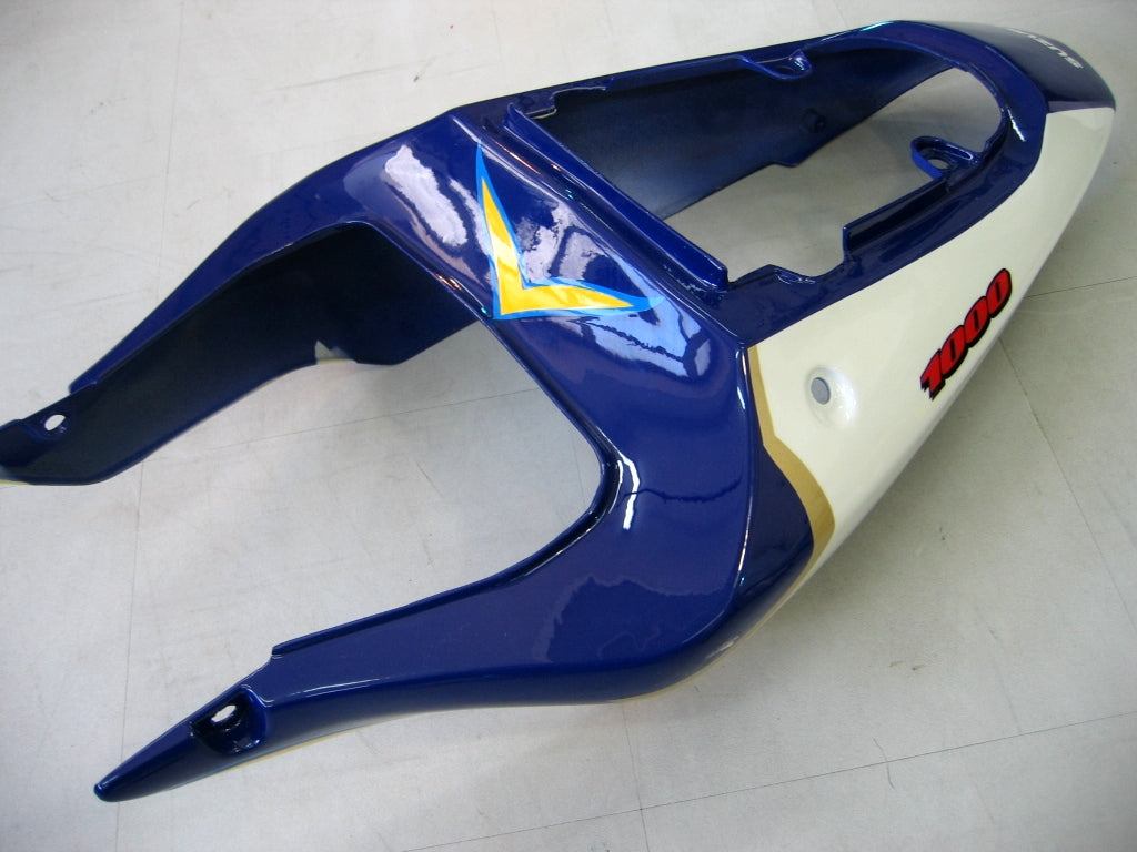 2000-2002 Suzuki GSXR 1000 amarillo y azul Corona GSXR Racing carenados genéricos