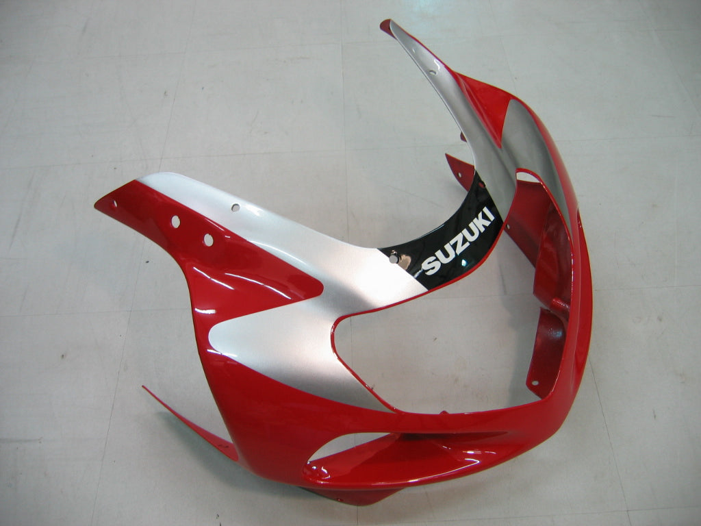 2000-2002 Suzuki GSXR 1000 Carenados de carreras GSXR negros y rojos genéricos