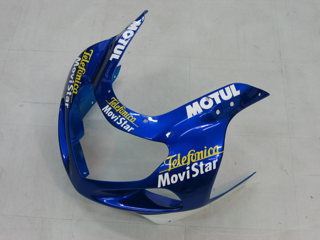 2000-2002 Suzuki GSXR 1000 Blue Movistar Racing Fairings Generic