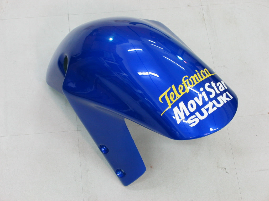 2000-2002 Suzuki GSXR 1000 Blue Movistar Racing Fairings Generic