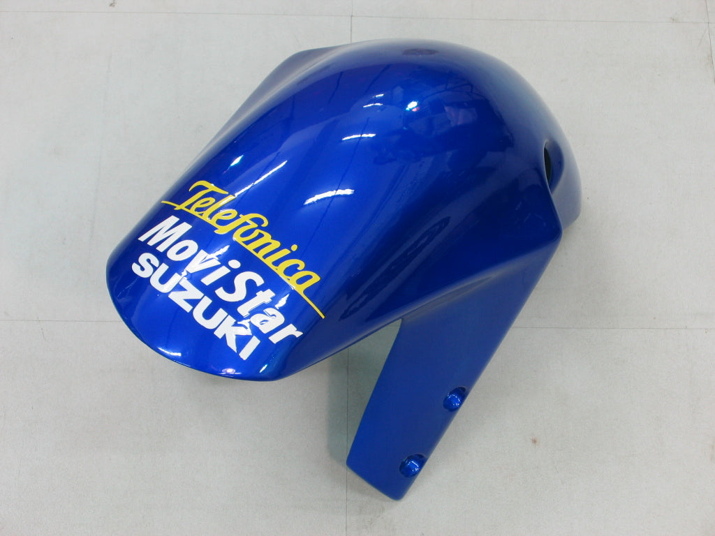 2000-2002 Suzuki GSXR 1000 Blue Movistar Racing Fairings Generic