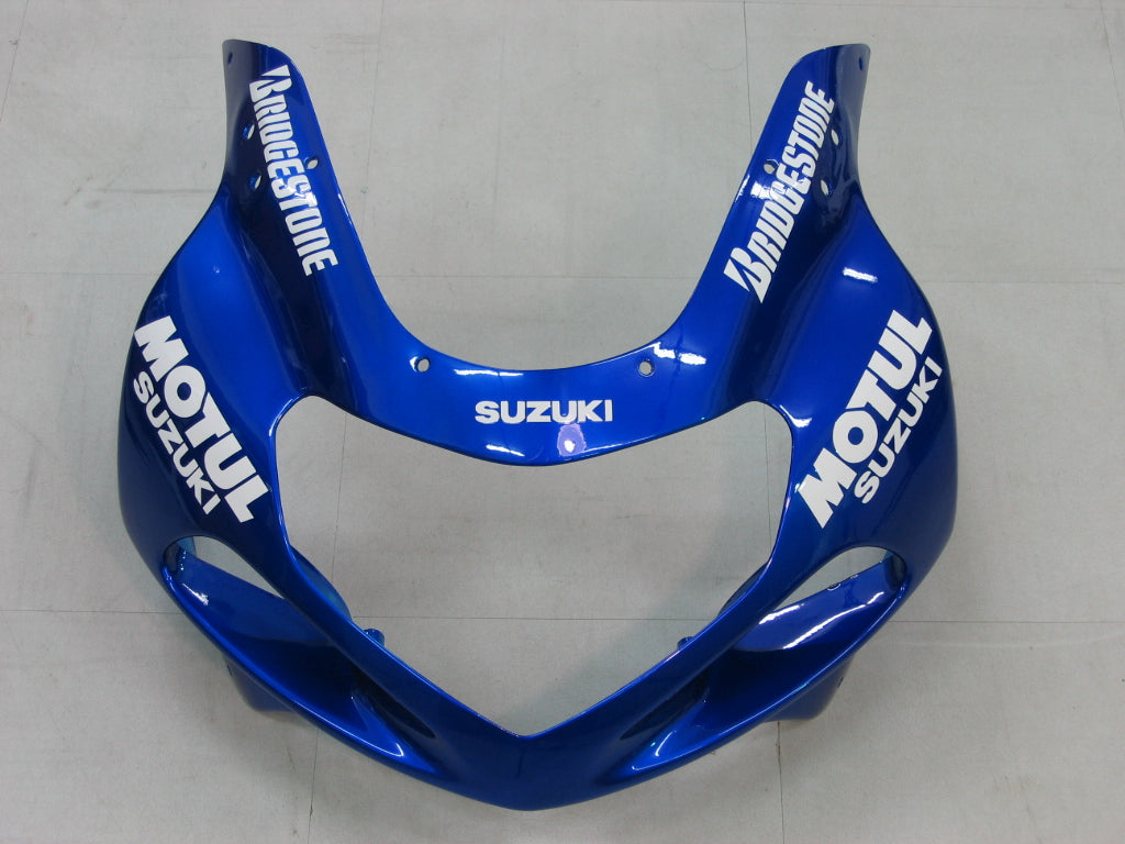 2000-2002 Suzuki GSXR 1000 Blue & White Motul Racing Fairings Generic