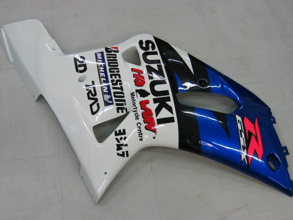 2000-2002 Suzuki GSXR 1000 Blue & White Motul Racing Fairings Generic