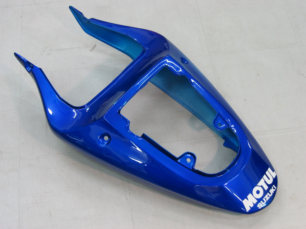 2000-2002 Suzuki GSXR 1000 Blue & White Motul Racing Fairings Generic