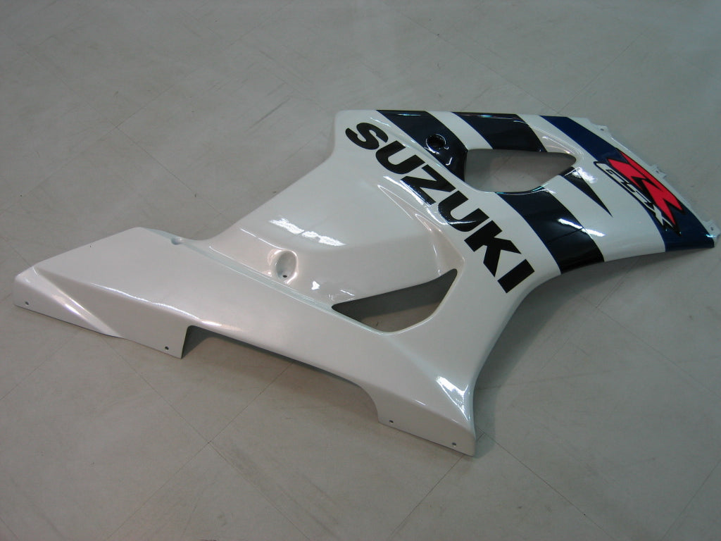 2003-2004 Suzuki GSXR 1000 Blanc & Bleu GSXR Racing Amotopart Carénages