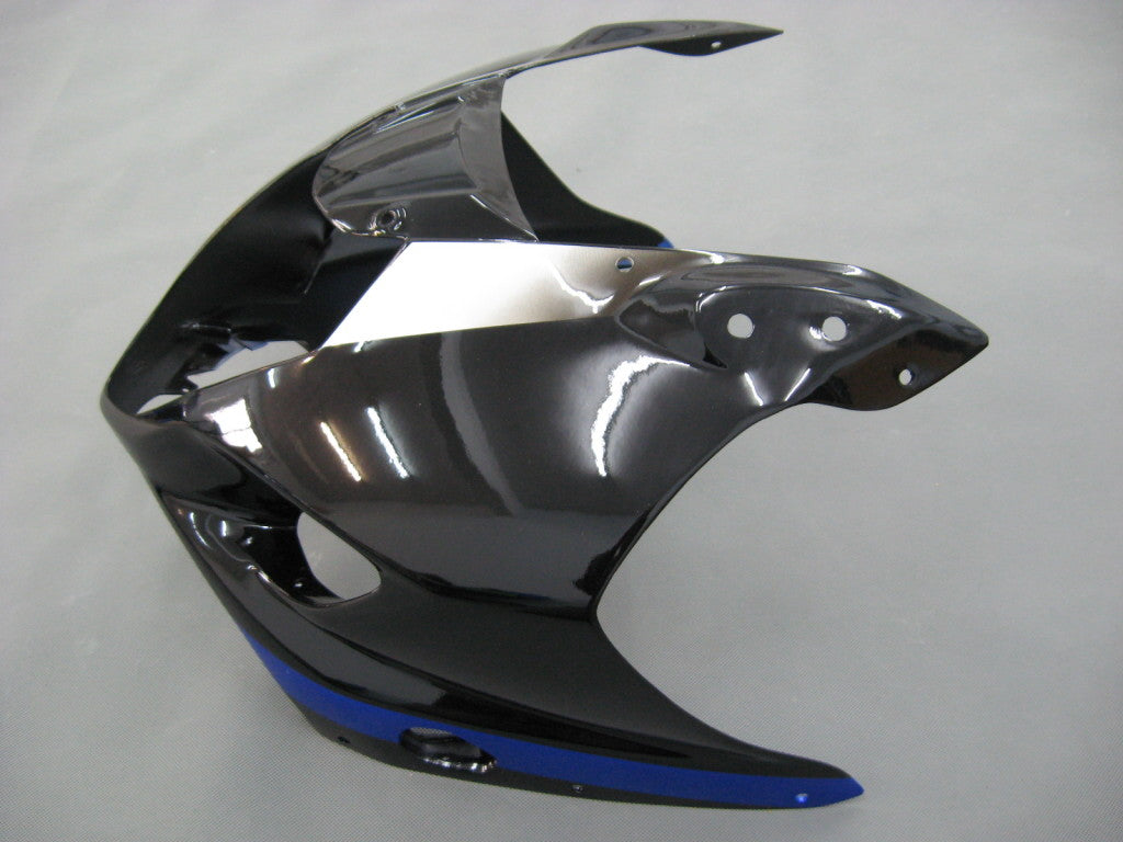 For GSXR1000 2003-2004 Bodywork Fairing Black Blue ABS Injection Molded Plastics Set