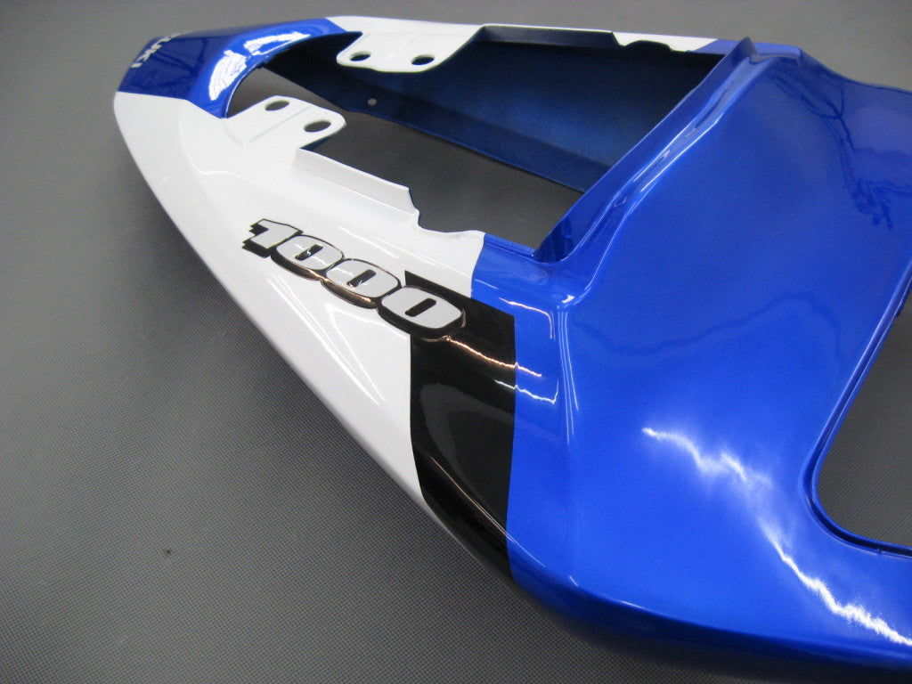 For GSXR1000 2003-2004 Bodywork Fairing Black Blue ABS Injection Molded Plastics Set