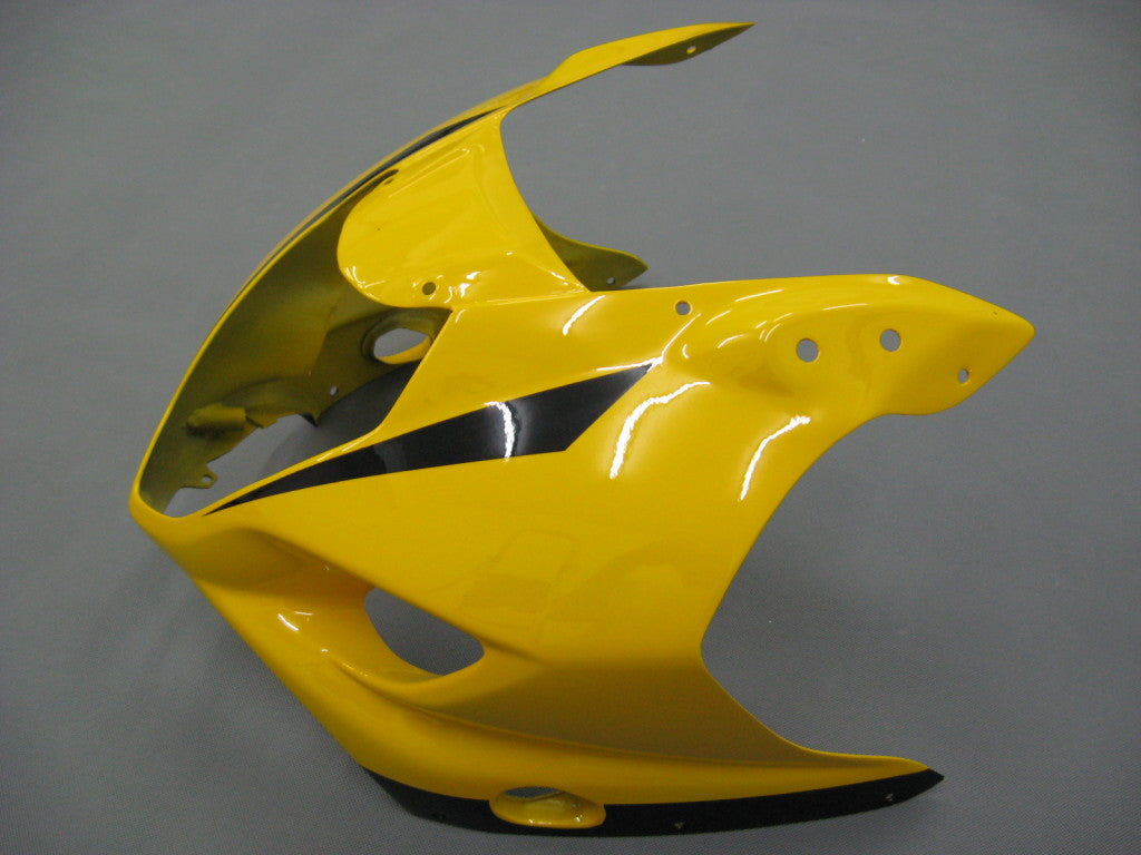 2003-2004 Suzuki GSXR 1000 gul og svart GSXR Racing Fairings Generic