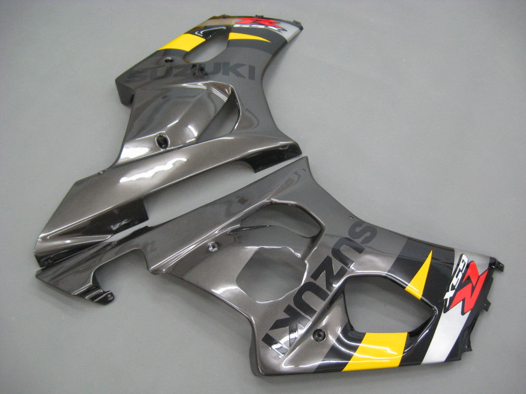 2003-2004 Suzuki GSXR 1000 Yellow & Black GSXR Racing Fairings Generic