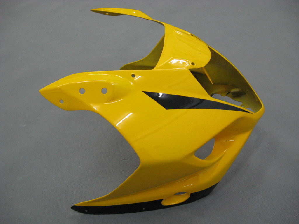 2003-2004 Suzuki GSXR 1000 gul og svart GSXR Racing Fairings Generic