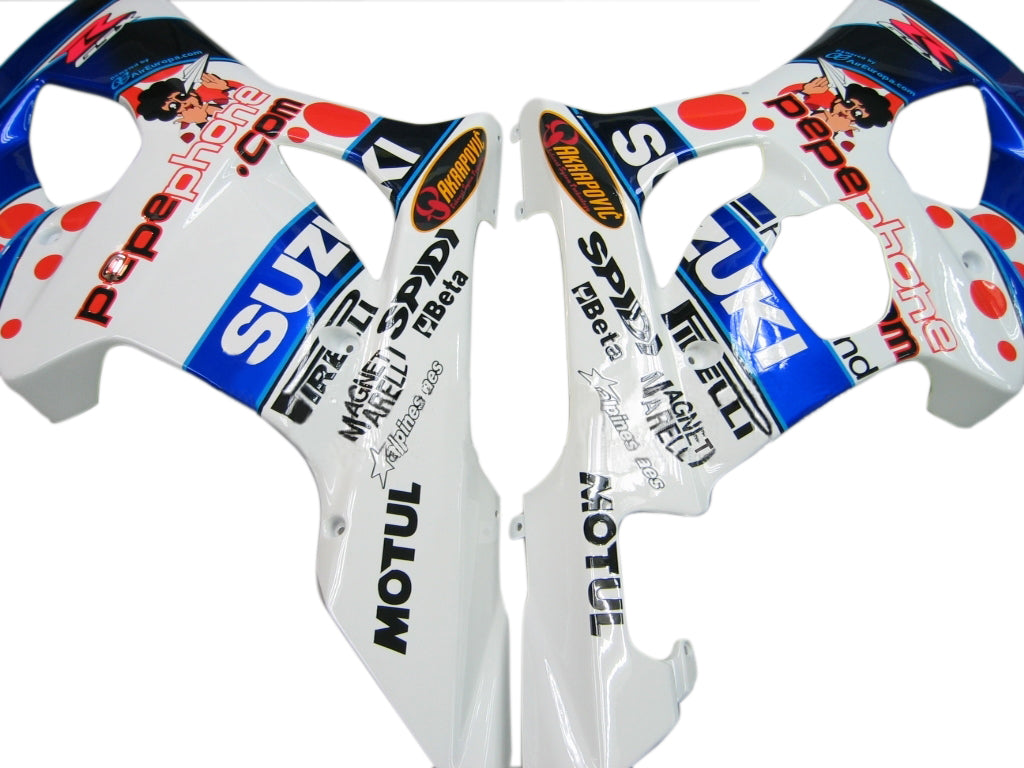 2003-2004 Suzuki GSXR 1000 flerfarge pepephone Racing Fairings Generic