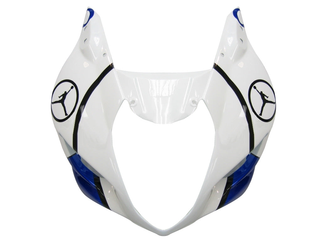 2003-2004 Suzuki GSXR 1000 White & Blue Jordan Racing Fairings Generic