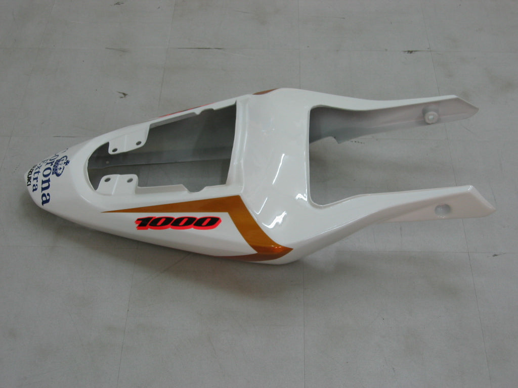 2003-2004 GSXR1000 Bodywork Fairing Yellow ABS Injection Molded Plastics Set Generic