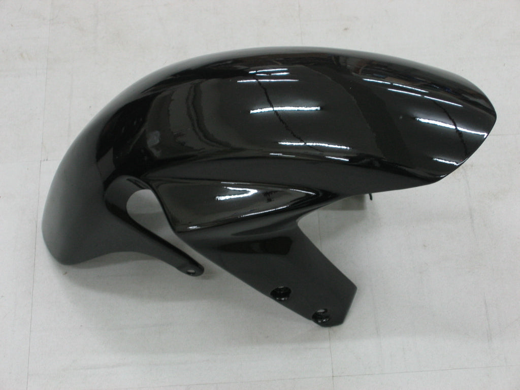 2003-2004 GSXR1000 karosseribekledning Svart ABS sprøytestøpt plastsett Generisk