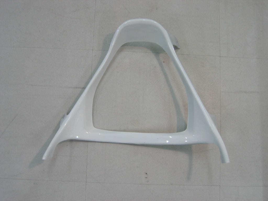 2003-2004 GSXR1000 Bodywork Fairing Svart Rød ABS Sprøytestøpt plastsett Generisk