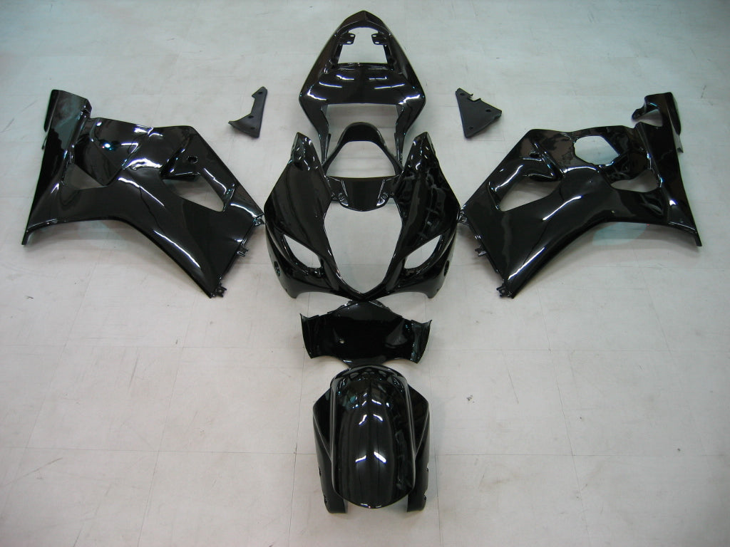 2003-2004 Suzuki GSXR 1000 All Black Suzuki Racing Fairings Generic