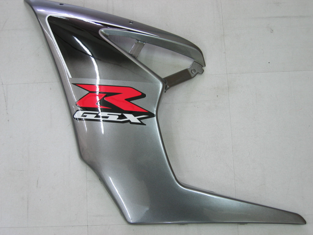 Kit de carénage argenté Suzuki GSXR1000 2005-2006