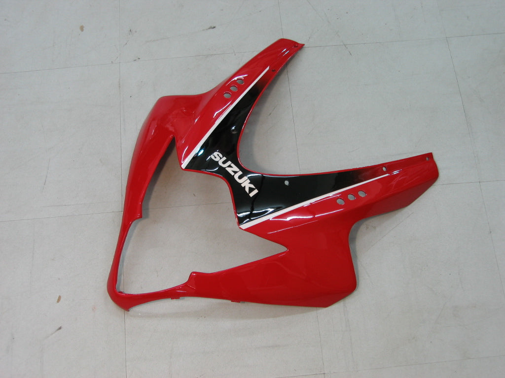 Kit de carénage rouge et noir Suzuki GSXR1000 2005-2006