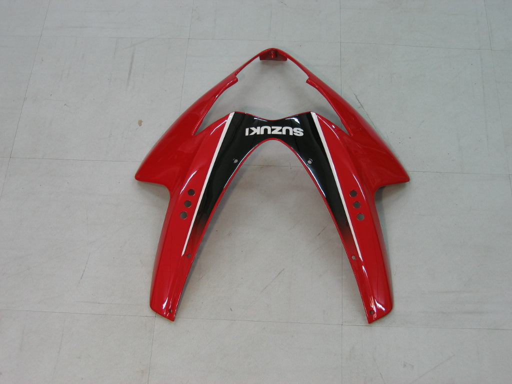 Kit de carénage rouge et noir Suzuki GSXR1000 2005-2006