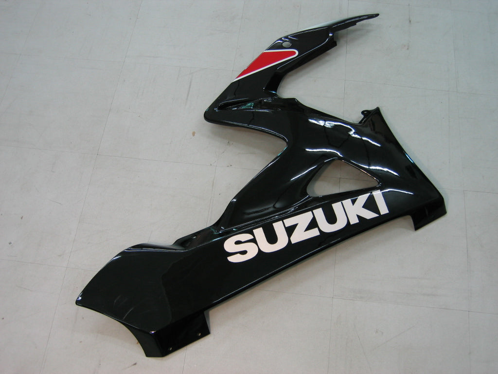 Kit de carénage rouge et noir Suzuki GSXR1000 2005-2006