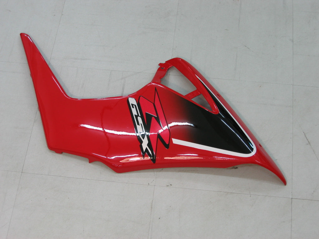 Kit de carénage rouge et noir Suzuki GSXR1000 2005-2006