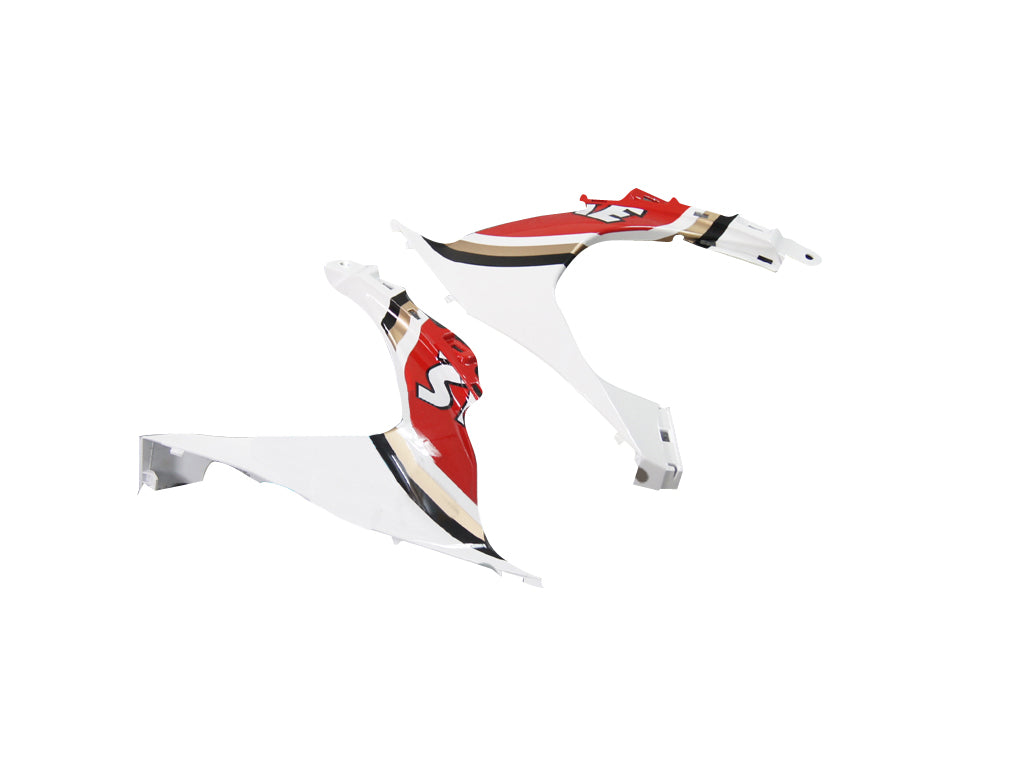 Carenados de carreras Lucky Strike blanco y rojo Suzuki GSXR 1000 2009-2016 genéricos