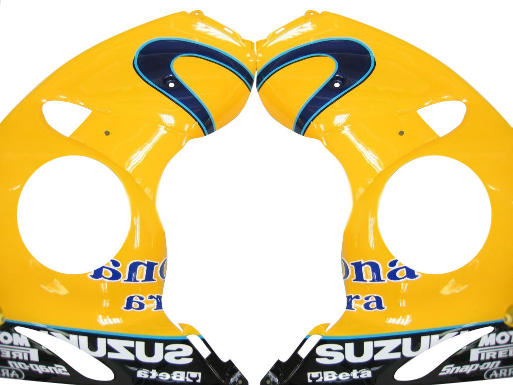 2008-2020 Suzuki GSX 1300 Hayabusa Yellow Blue Alstare Corona Racing Fairings Generic