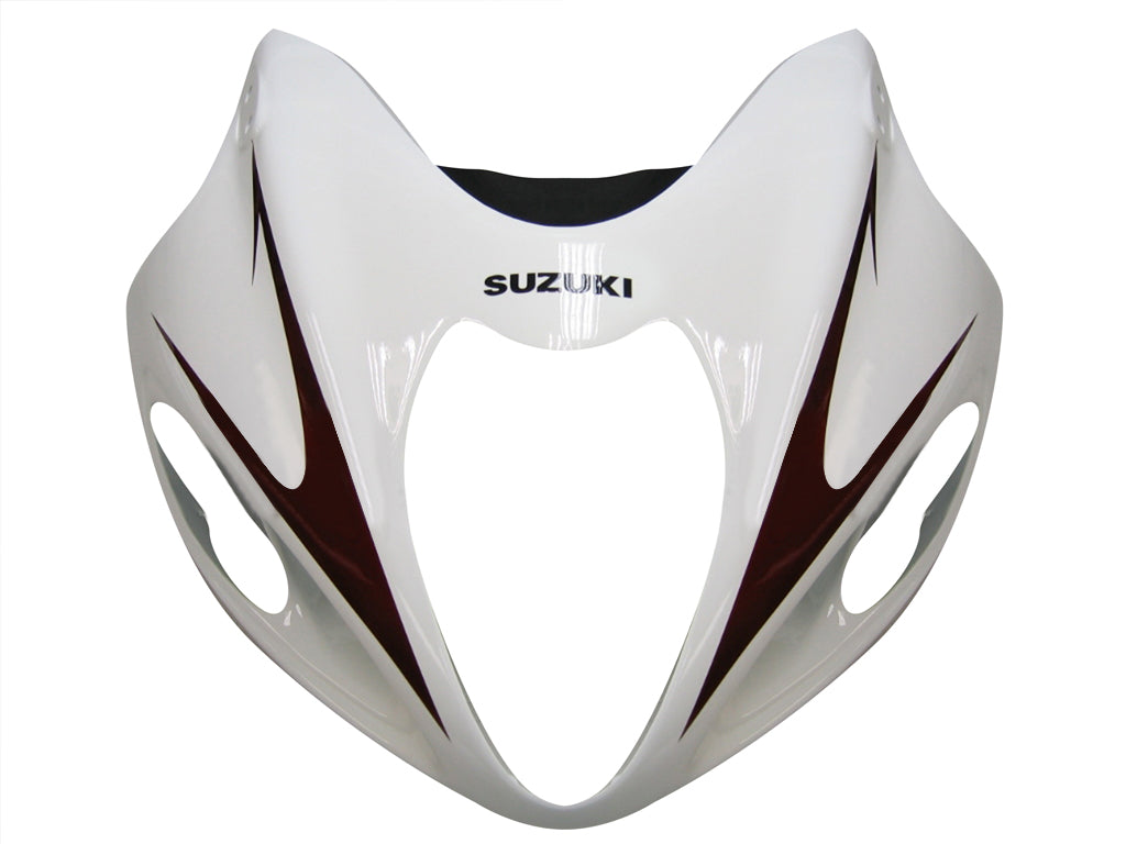 1999-2007 Suzuki GSX1300 Hayabusa Blanc et Argent Hayabusa Racing Carénages Générique