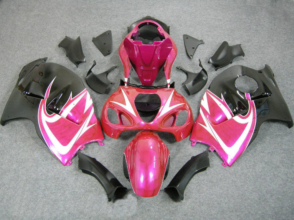 1999-2007 Suzuki GSX1300 Hayabusa Rouge & Rose Hayabusa Racing Carénages Générique