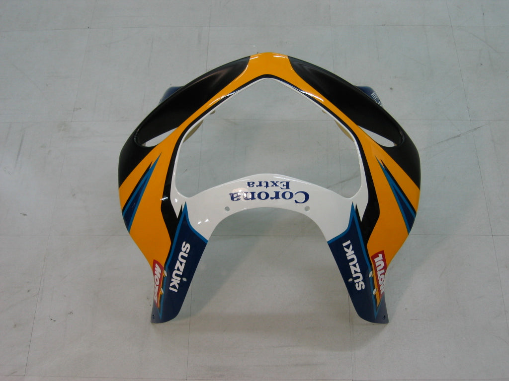 For GSXR600 2001-2003 Bodywork Fairing Yellow ABS Injection Molded Plastics Set