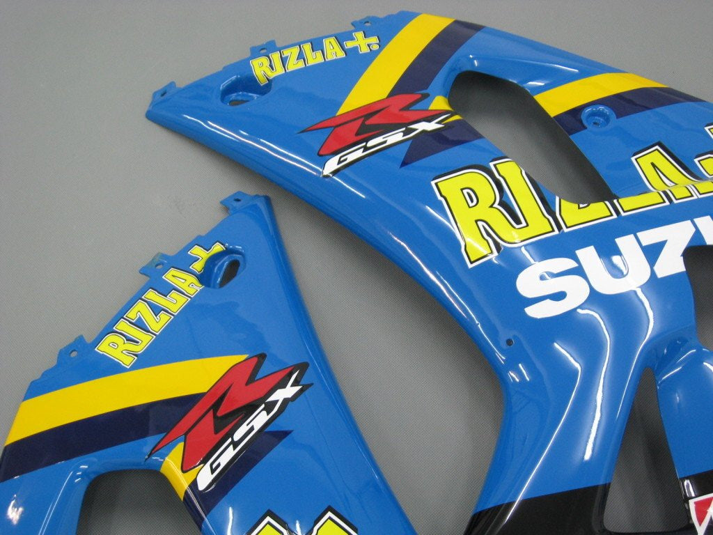 2001-2003 Suzuki GSXR 600 Bleu Noir Rizla GSXR Racing Carénages Générique