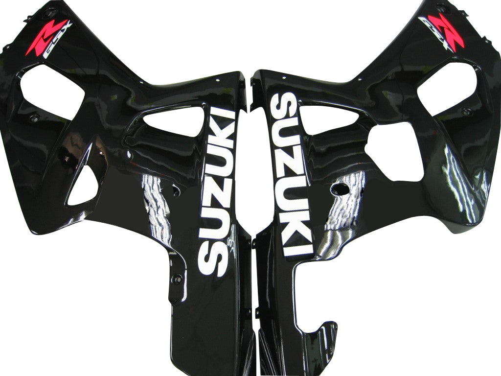 2001-2003 Suzuki GSXR 600 negro GSXR Racing carenados genéricos