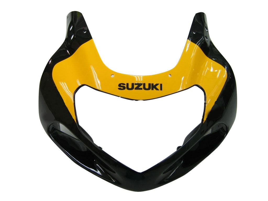 2001-2003 Suzuki GSXR 600 negro y amarillo GSXR Racing carenados genéricos