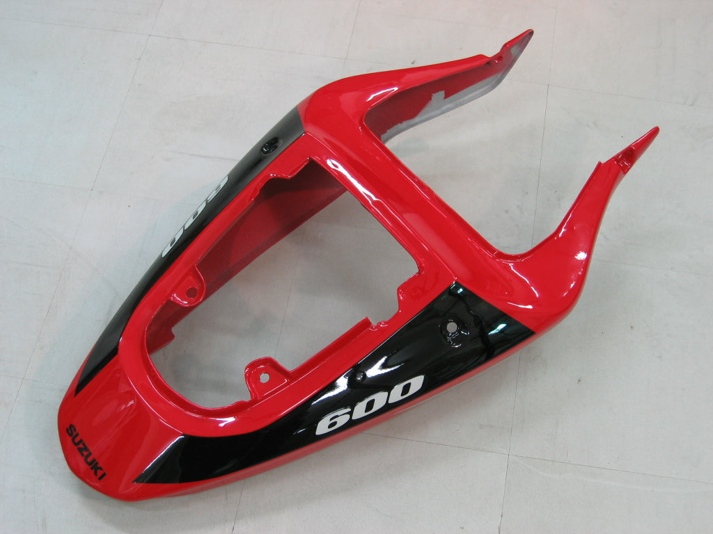 2001-2003 Suzuki GSXR 600 Plata Rojo Negro GSXR Racing Carenados Genérico