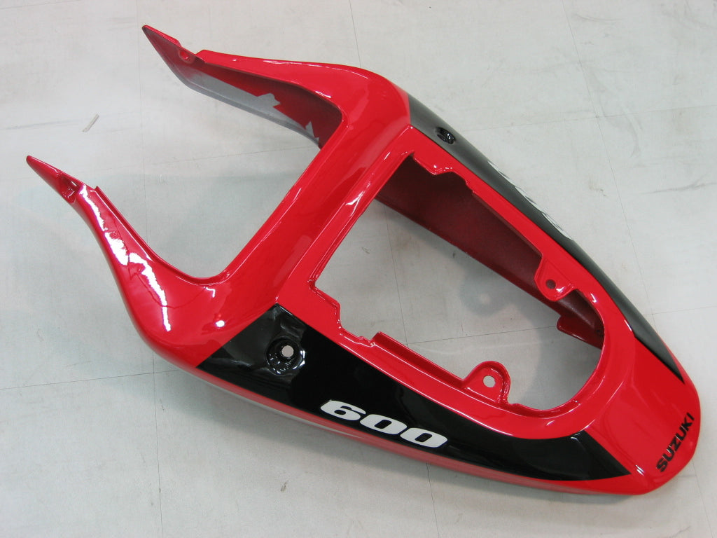 For GSXR600 2001-2003 Bodywork Fairing Red ABS Injection Molded Plastics Set