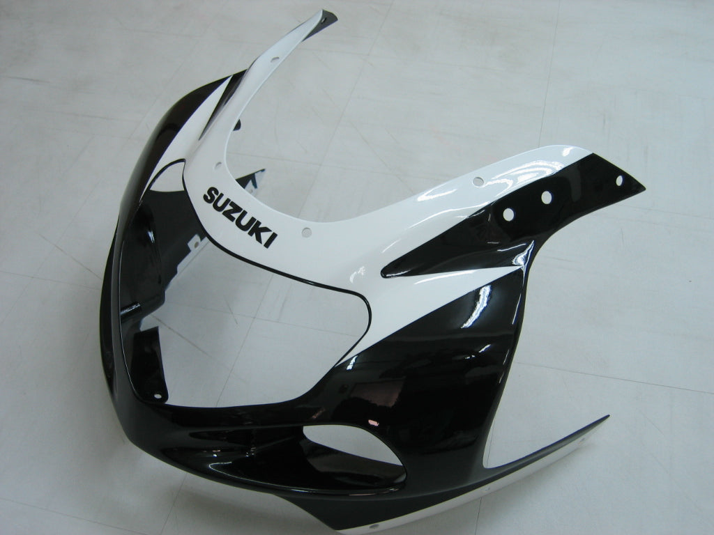 2001-2003 Suzuki GSXR 600 Carenados de carreras GSXR blanco y negro genéricos