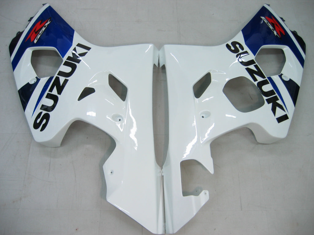 2004-2005 GSXR 600/750 Carénage de carrosserie bleu ABS Ensemble de plastiques moulés par injection Vente chaude générique